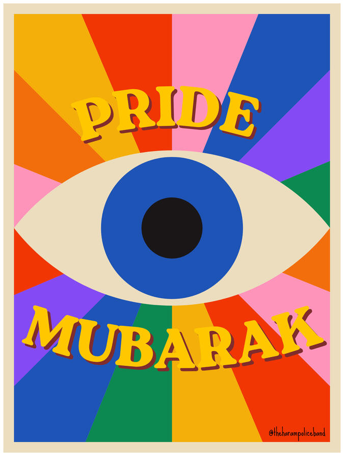 Pride Mubarak Poster Pride Mubarak Poster